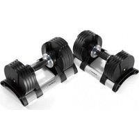 STAIRMASTER TwistLock Dumbbells - Set of 2, Black, Black