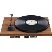 PRO-JECT E1 Standard Belt Drive Turntable - Walnut, Brown