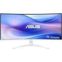 ASUS VU34WCIP-W Wide Quad HD 34" Curved VA LED Monitor - Black, White