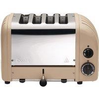 DUALIT 40579 4-Slice Toaster - Sandstone, Orange,Silver/Grey