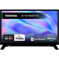 24" TOSHIBA 24WV2553DB Smart HD Ready HDR LED TV, Black