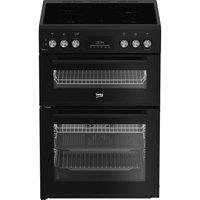 BEKO AeroPerfect FDCA6732CK 60 cm Electric Ceramic Cooker - Black, Black