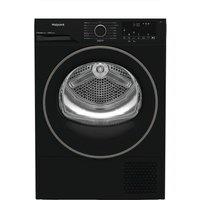 HOTPOINT C HD 93M BB UK 9 kg Heat Pump Tumble Dryer - Black, Black