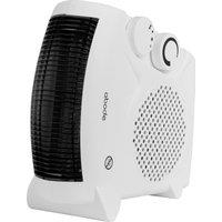 ABODE AFH1001 Hot & Cool Fan Heater - White, White