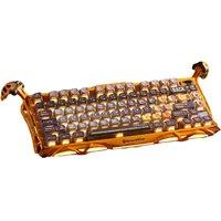 GRAVASTAR Mercury K1 Pro Wireless Mechanical Gaming Keyboard - Yellow, Yellow