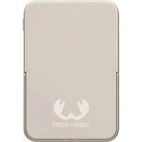 FRESH N REBEL 5000 mAh Portable Magnetic Power Bank - Silky Sand, Cream