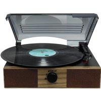 GROOV-E Retro Series GV-TT04 Belt Drive Bluetooth Turntable - Wood, Brown