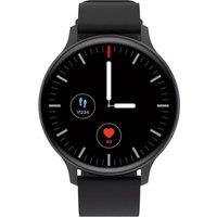 CANYON Badian SW-68 Smart Watch - Black, Silicone Strap, Black