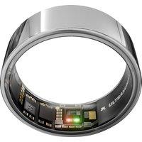 ULTRAHUMAN Ring Air - Space Silver, Size 6, Silver/Grey