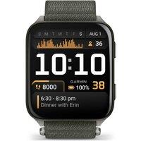 GARMIN Venu X1 - Titanium & Moss, Green,Black