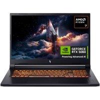 ACER Nitro V17 AI 17.3" Gaming Laptop - AMD Ryzen 7, RTX 5060, 1 TB SSD, Black