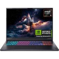 ACER Nitro 18 AI 18" Gaming Laptop - AMD Ryzen AI 9, RTX 5070 Ti, 1 TB SSD, Black