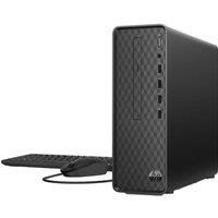 HP Slim S01-pF2012na Refurbished Desktop PC - Intel Core i3, 256 GB SSD, Black (Very Good Condition), Black