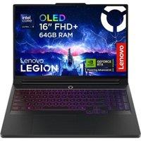 LENOVO Legion Pro 7 16 Refurbished Gaming Laptop - IntelCore Ultra 9, RTX 5090, 2 TB SSD (Very Good Condition), Black