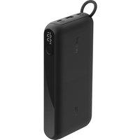 BELKIN BoostCharge 20000 mAh Portable Power Bank - Black, Black