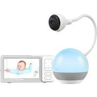 CHILLAX Giraffe DM610 5" 360 Mood Sleep Trainer Monitor - White