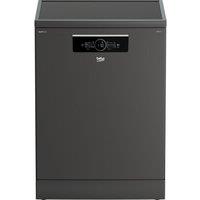BEKO BDFN36550PFG Full-size WiFi-enabled Dishwasher - Graphite, Silver/Grey