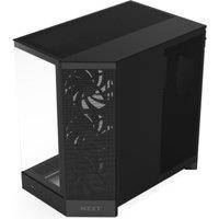NZXT H9 FLOW ATX Mid-Tower PC Case - Black, Black