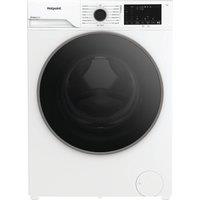 HOTPOINT FabricCare HBCA 93 CARE UK 9 kg 1400 Spin Washing Machine - White, White