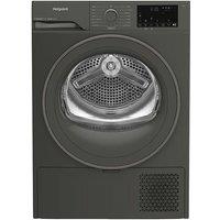 HOTPOINT C HSD 82M GG UK 8 kg Heat Pump Tumble Dryer - Dark Grey, Silver/Grey