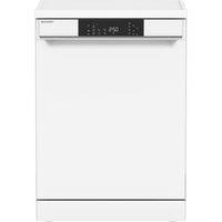 SHARP QW-NA1FF45D6W-EN Full-size Dishwasher - White, White