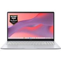 ASUS CX15 15.6" Refurbished Chromebook Plus - IntelCore 3, 128 GB eMMC, Grey (Very Good Condition), Silver/Grey