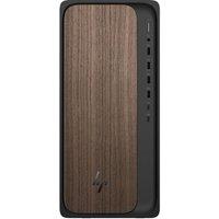 HP OmniDesk M03-0001na AI Refurbished Desktop PC - Intel Core Ultra 5, 1 TB SSD, Dark Wood (Very Good Condition), Brown,Black