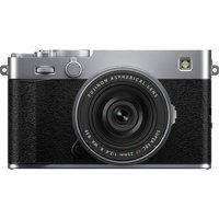 FUJIFILM X-E5 Mirrorless Camera with FUJINON XF 23 mm f/2.8 R WR Lens - Silver, Silver/Grey