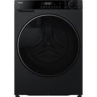 HAIER X Series 5 HW100-B14357BUUK WiFi-enabled 10 kg 1400 Spin Washing Machine - Black, Black