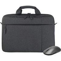 SANDSTROM S15LBBUN26 15.6" Laptop Bag & Wireless Mouse Bundle - Black, Black