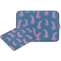 GOJI G15SLBUN26 15.6 Laptop Sleeve & Mouse Mat - Blue, Blue