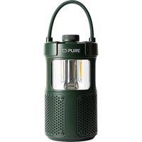 PURE Woodland Glow Portable Bluetooth Speaker - Green, Green