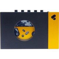 We Are Rewind Amy Personal Cassette Player - Black & Yellow, Black,Yellow