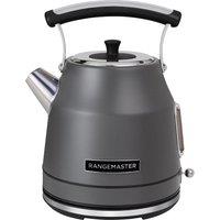 RANGEMASTER Classic Collection RMCLDK301GY Traditional Kettle - Matt Grey, Silver/Grey