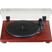 TEAC TN-180BT-A3/CH Belt Drive Bluetooth Turntable - Cherry, Brown