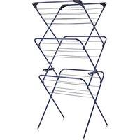MINKY 3 Tier Indoor Airer - Blue
