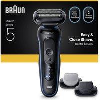 BRAUN Series 5 BRA52-B1650S Wet & Dry Shaver - Blue, Blue