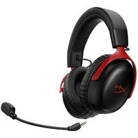 HYPERX Cloud III S Wireless Gaming Headset - Black & Red, Black