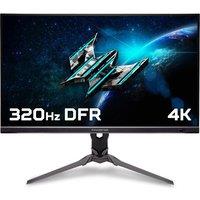 ACER Predator XB323QKV4bmiiprx 4K Ultra HD 31.5 IPS Dual-Mode Gaming Monitor - Black, Black