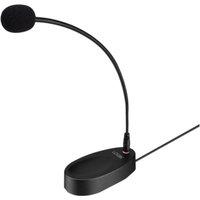 LOGIK LDMIC26 Desktop Microphone - Black, Black