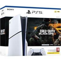 Sony PlayStation 5 Console (Model Group - Slim) Call of Duty: Black Ops 6 Bundle, White