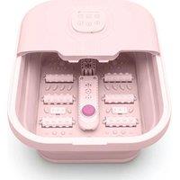 RIO Deluxe Foldaway Foot Spa & Massager - Pink
