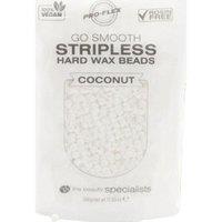 RIO Coconut Go Smooth Stripless Hard Wax Beads - Pack of 2, White, White