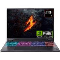ACER Nitro 16S AI 16 Gaming Laptop - AMD Ryzen AI 9, RTX 5070 Ti, 1 TB SSD, Black
