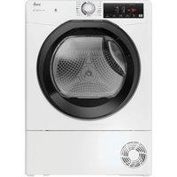 HOOVER H-Dry 350 HRE H9N2TBE-80 WiFi-enabled 9 kg Heat Pump Tumble Dryer - White, White