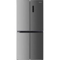 INDESIT Push&Go INGF 6421 XP4UK American-Style Fridge Freezer - Silver, Silver/Grey