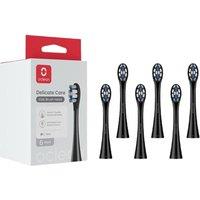 OCLEAN P3K8 Replacement Kids Brush Heads - Pack of 6, Black