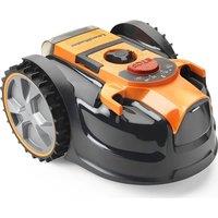 LAWNMASTER OcuMow 16 MX 24V VBRM16C2-01 Robotic Lawn Mower with 2 Batteries - Orange & Black