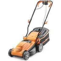 LAWNMASTER MEB1434M-01 Corded Rotary Lawn Mower - Orange & Black