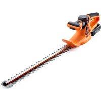 LAWNMASTER CLHT2452-01 Cordless Hedge Trimmer - Black & Orange